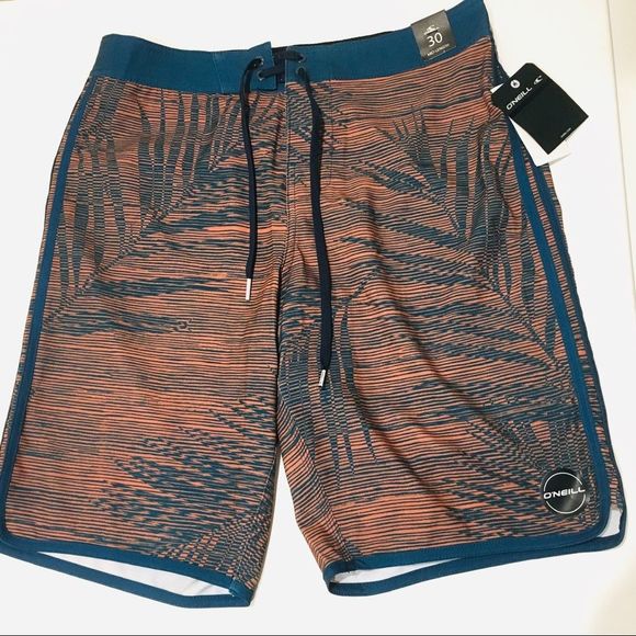O'Neill Leaf Surf Board Shorts NWT